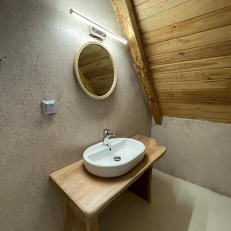 Unique Wooden Villa With Pool Olympiada Dış mekan fotoğraf
